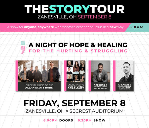 The Story Tour A Night Of Hope For The Hurting And Struggling
