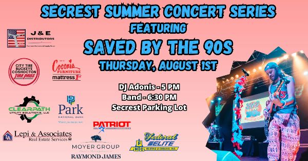 Secrest Summer Concert Series Featuring Saved By The 90s